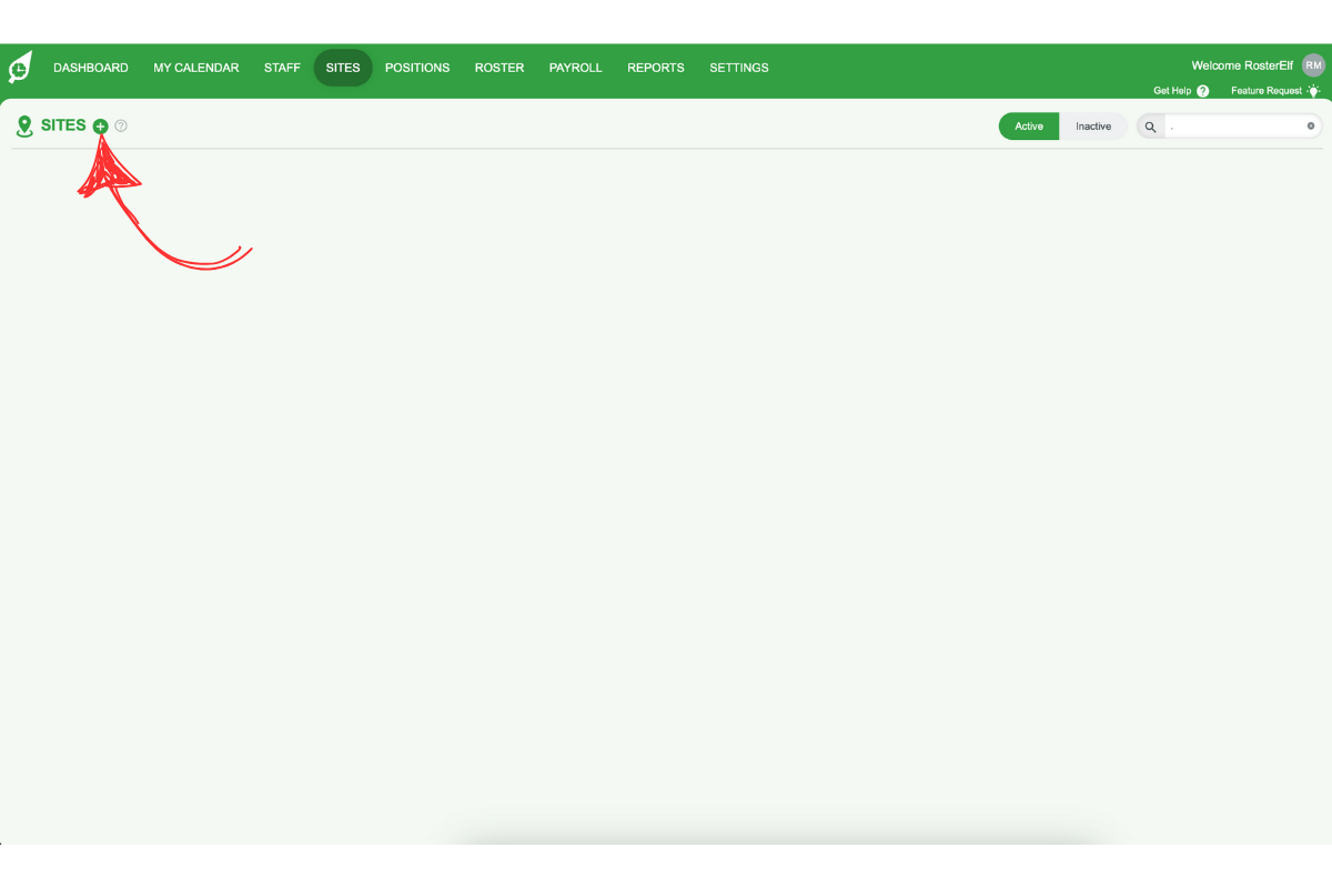 Screenshot of the 'Add New Site' window with a location name being entered